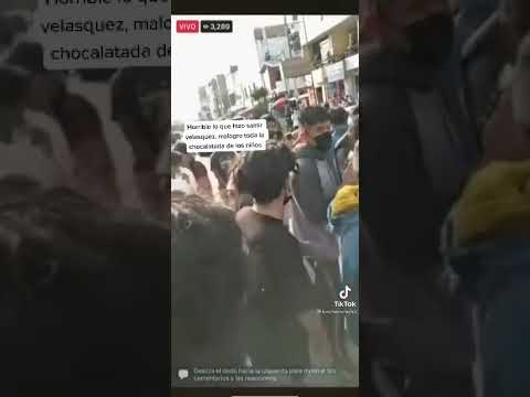 Samir Velasquez incita a que personas arruinen chocolatada de la Beba (Sideral)