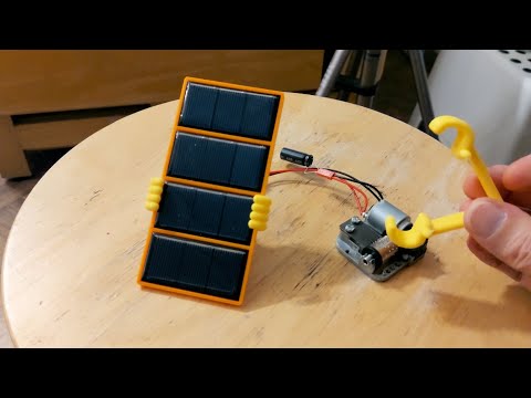 Stand for the Music Box Solar Panel