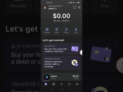 How to Connect Phantom in Paws | Phantom Wallat Connect With Paws | Multiple Account paws & Phantom