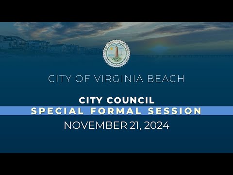 City Council Special Formal - 11/21/2024