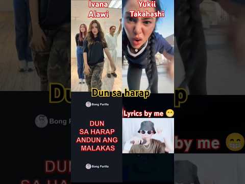 Dun sa likod TikTok dance 21 - Ivana Alawi vs. Yukii Takahashi #ytfeedshorts #shorts