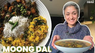 Make the most delicious MOONG DAL in 10 minutes | VEGAN HEALTHY LENTIL RECIPE!