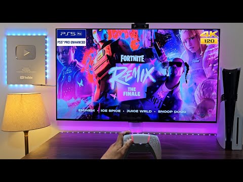 FORTNITE (PS5 PRO) 4K HDR 120FPS Gameplay