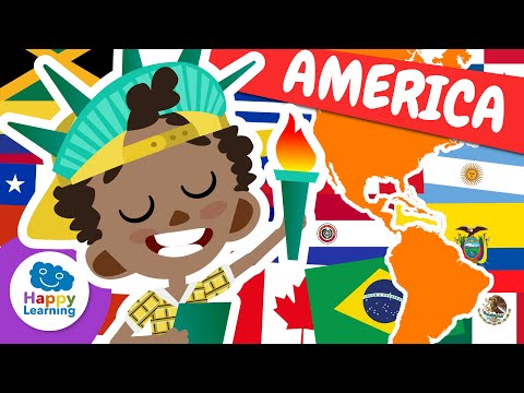 CURIOSITIES OF AMERICA | History for Kids | Happy Learning 🇦🇷🇲🇽🇺🇸🇨🇦