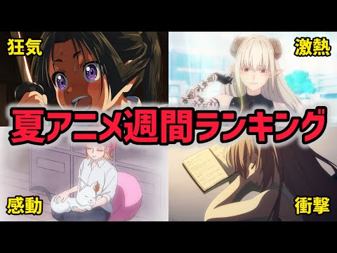 2024年夏アニメ週間ランキングTOP10（9月1週目）【にごリリ、逃げ若、ラーメン赤猫、ATRI】