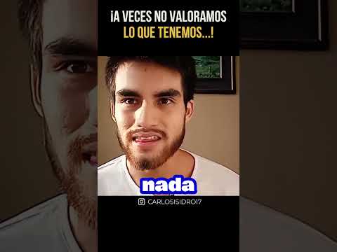 🛑 A veces no Valoramos lo que Tenemos, Hasta que lo Perdemos