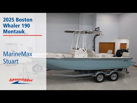 2025 Boston Whaler 190 Montauk For Sale At MarineMax Stuart