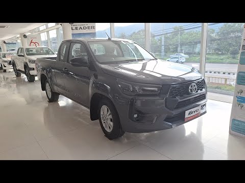 รุ่นยอดนิยม! พาชม 2024 Toyota Hilux Revo Z-Edition C-Cab 4x2 2.4 Mid MT E5 สีเทา 7.40 ส.