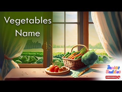 Vegetables Name for kids in English |Learn Healthy Vegetables Name with Pictures |Name of Vegetables