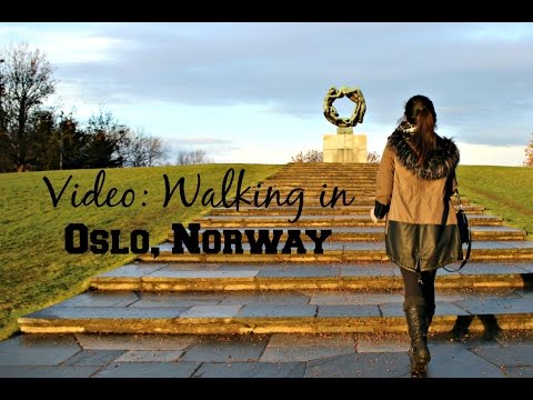 Walking in Oslo, Norway