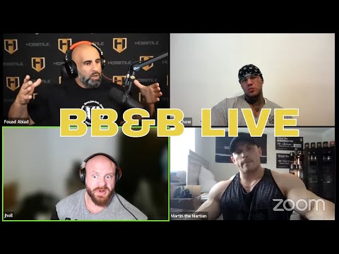 BODYBUILDING & BOLLOCKS LIVE | Fouad Abiad, Ben Chow, James Hollingshead & Martin Fitzwater