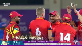 Dubai Capitals vs MI Emirates | DP World International League T20 | 2025 | Match 1 | Highlights