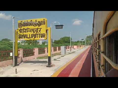 🚂 RAJAPALAYAM TO VIRUDUNAGER TRAIN JOURNEY| 06664 Sengottai to Madurai Passenger