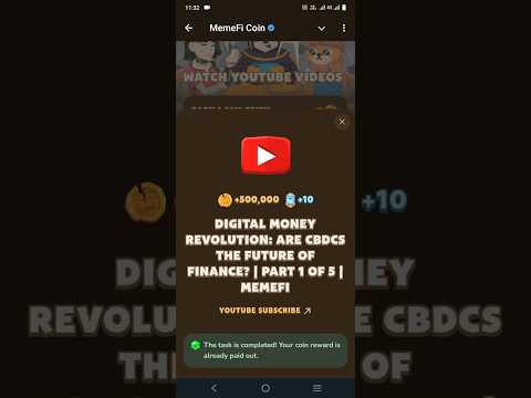 Memefi video code today | Digital Money Revolution: Are CBDCS the future of finance #memefivideocode