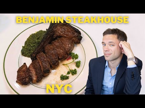 Eating at Benjamin Steakhouse NYC. A Steakhouse from a Former Peter Luger Employee