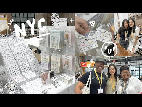 Stationery Fest 2024 NYC Vlog | Vendor Booth