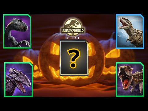 How to Survive Halloween Week in Jurassic World Alive 🎃