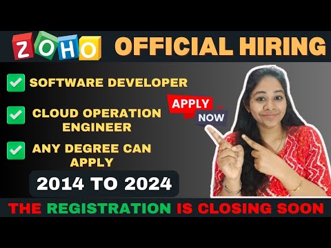 ZOHO😱 Off campus hiring🔥 | Any degree | ZOHO Recruitment 💥 | IT Jobs for freshers | ZOHO