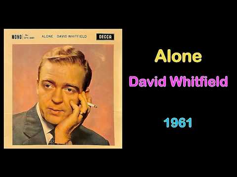 Alone by David Whitfield  with Lyrics (HD)