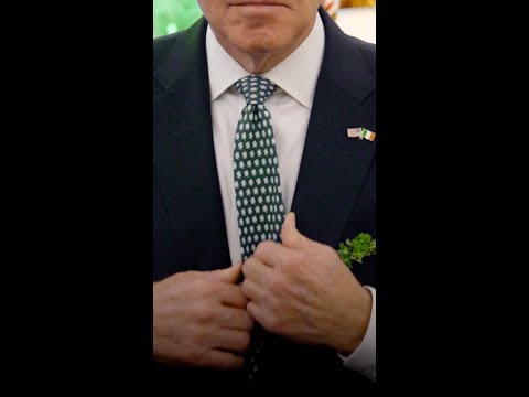 President Biden celebrates St. Patrick's Day 2023.