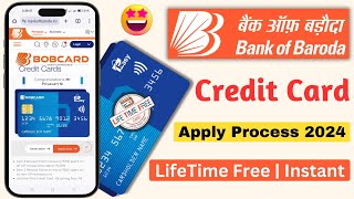 BOB Credit Card Apply Online | BOB Easy Credit Card Apply Online | Bank of Baroda Credit Card