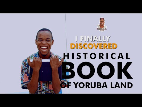 I discovered the hidden book of Yoruba Land #secretbook