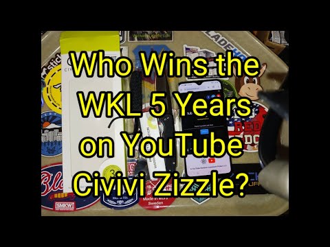 (1705) Who Wins the WKL 5 Years on YouTube Civivi Zizzle ?