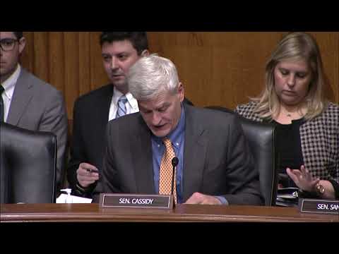 Cassidy Delivers Remarks During HELP Committee Hearing on the State of American Retirement