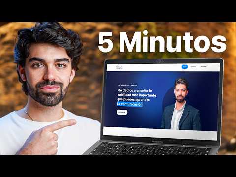 Cómo Crear Una Página Web Profesional en 5 minutos? Tutorial Completo (2025)