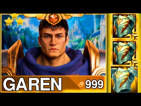 HE BLOCKED 100K DAMAGE! GOD GAREN ⭐⭐⭐ TFT SET 13