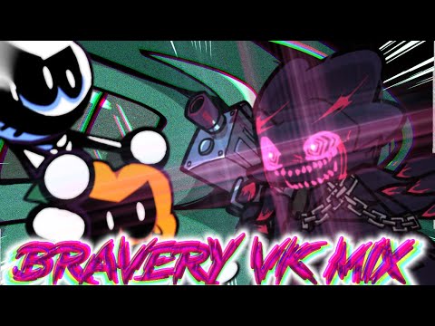 (No Gameplay) FNF Corruption: Bravery VK Mix