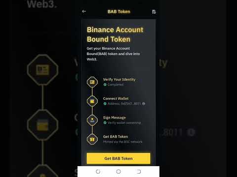 BINANCE NEW EVENT WITH 1 BUSD INVESTMENT | BINANCE ACCOUNT BOUND TOKEN MINT 2022