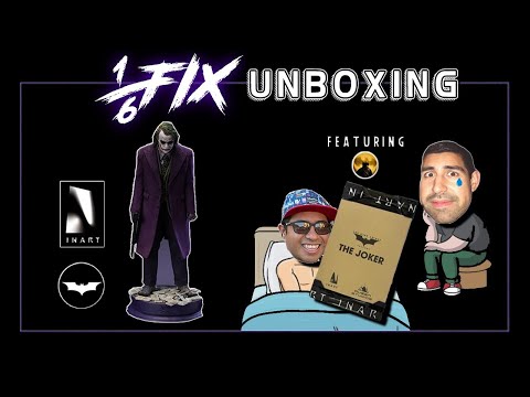 JOKER (SCULPTED HAIR) INART (feat. Cuervo) | 1/6 Fix Unboxing