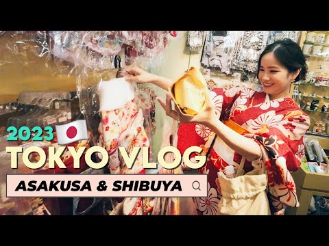 Buying things I don't need in Tokyo | Street food in Asakusa & Shibuya | Living in Japan 🇯🇵