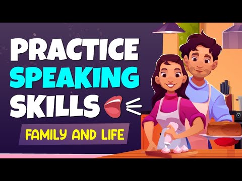 Practice SPEAKING Skills for beginners | Family and Life | Shadowing & Duet