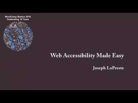 Web Accessibility Made Easy