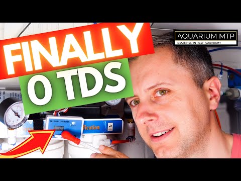 Reverse Osmosis and DI water for my aquarium - 0 TDS everywhere