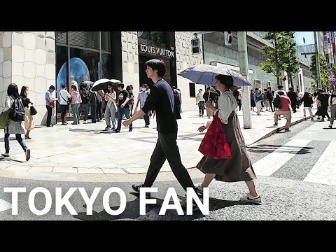 銀座散歩 |【4K】 Walking Ginza Tokyo Japan (May 2024)