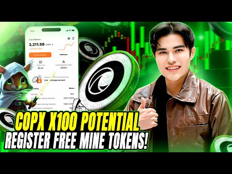 COPX TOKEN X100 POTENTIAL - MINE FOR FREE TOKENS