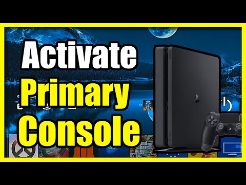 How to Activate PS4 as Primary to Share PS Plus & Games (Easy Tutorial)