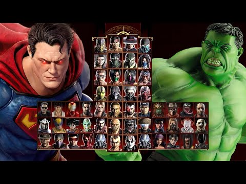 Mortal Kombat 9 - SUPERMAN & HULK - Expert Tag Ladder - Gameplay @(1080p) - 60ᶠᵖˢ ✔