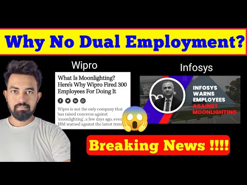 🔴 Wipro Terminated 300 Employees || Why No Dual Employment || No Moonlight Policy || Chandan Patel