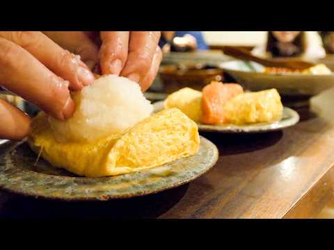 Japanese Breakfast with Customers Lining up from 5AM！ Making 50 morning set meals in 4 hours!