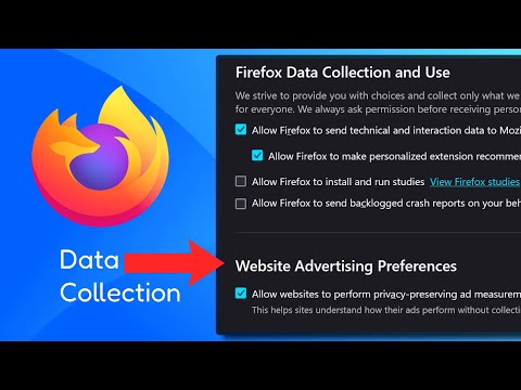 Firefox now collects user data