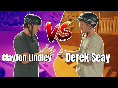 Clayton Lindley vs Derek Seay GAME OF SCOOT at AZ Grind Skatepark