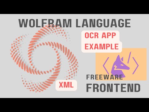 OCR App using Wolfram Language XML