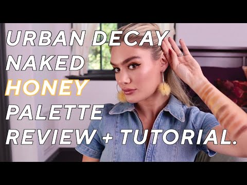 New Urban Decay HONEY EYESHADOW PALETTE Review + Tutorial | The Sloane Series