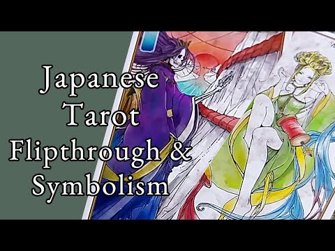 Japanese Tarot Deck Walkthrough & Symbolism | Shintoism & Western