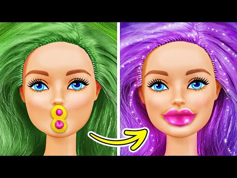 ¡Barbie Fea se Vuelve Popular! Increíbles Trucos de Cambio de Imagen y Hacks de Belleza