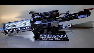 MIRAN Lancer Class 3D Printed Warship